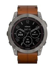 Часовник Garmin Fenix 7X Sapphire Solar Titanium/Chestnut/Graphite 010-02541-19