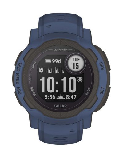 Часовник Garmin Instinct 2 Solar Tidal Blue 010-02627-06