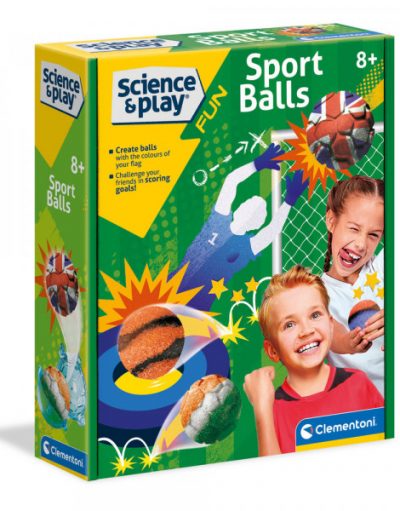 CLEMENTONI SCIENCE PLAY Направи си сам Спортни топки 61521