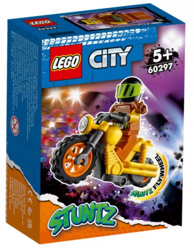 LEGO CITY STUNTZ Каскадьорски мотоциклет за разрушаване 60297