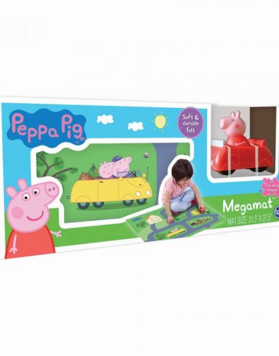 PAW PEPPA PIG MAT Килим с количка и фигурка 67510