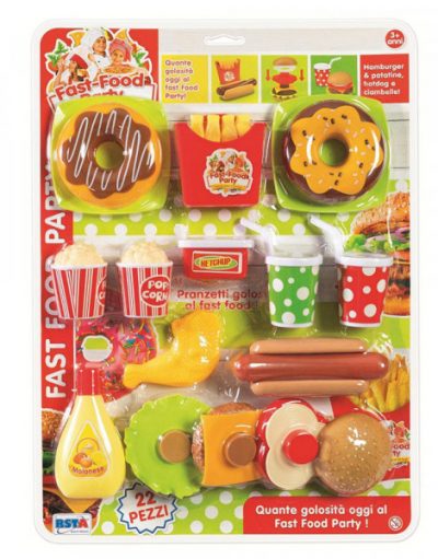 RS TOYS  FAST FOOD PARTY 22 части  блистер