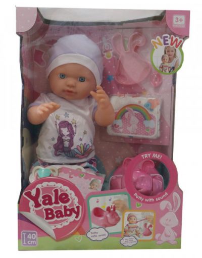 YALA BABY Кукла пишкаща 40см с музикално гърне ZY1088765/YL1967J