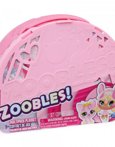 ZOOBLES Чанта с трасформиращи се 2 топчета животинчета и топче Z-Girlz 6061529