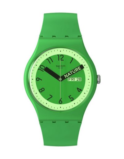 Часовник Swatch Proudly Green SO29G704