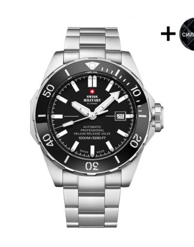 Часовник Swiss Military by Chrono SMA34092.01SET BLACK