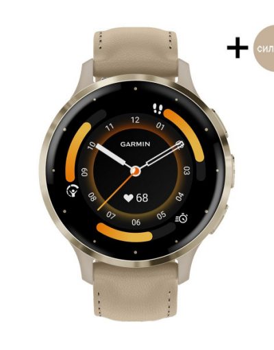 Смарт часовник Garmin Venu 3S Soft Gold/French Grey 010-02785-55